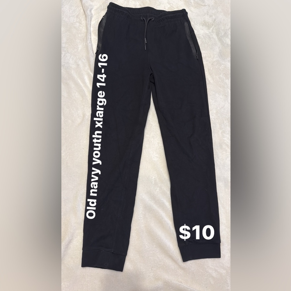 Old Navy Black Leggings Stretchy Athletic Fit joggers